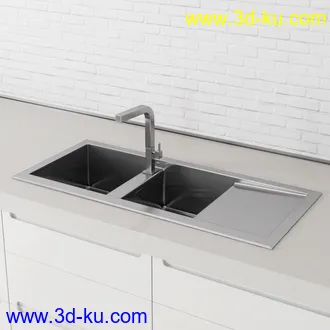 灶台,水槽,厨房设备,厨房电器等模型合集的图片33