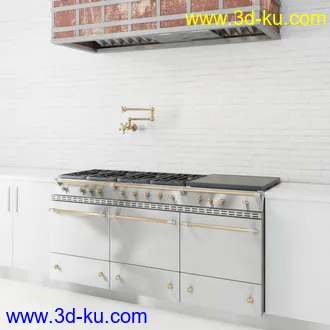 灶台,水槽,厨房设备,厨房电器等模型合集的图片38