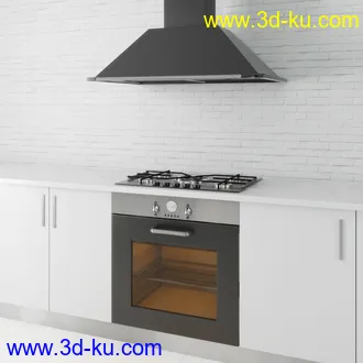 灶台,水槽,厨房设备,厨房电器等模型合集的图片41