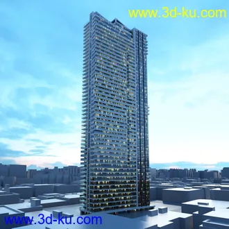 现代楼房,大厦建筑,摩天大楼,CBD,商务大厦,商务中心等模型合集的图片