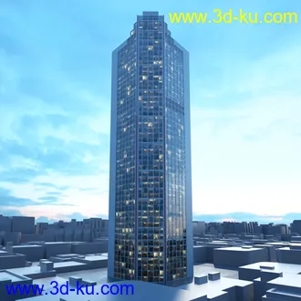 现代楼房,大厦建筑,摩天大楼,CBD,商务大厦,商务中心等模型合集的图片