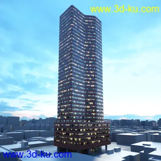 现代楼房,大厦建筑,摩天大楼,CBD,商务大厦,商务中心等模型合集的图片