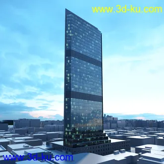 现代楼房,大厦建筑,摩天大楼,CBD,商务大厦,商务中心等模型合集的图片