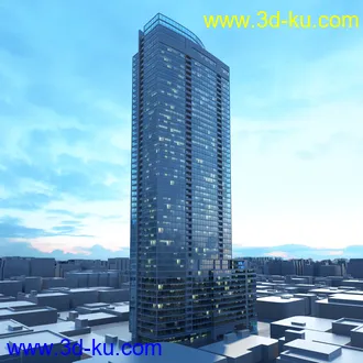 现代楼房,大厦建筑,摩天大楼,CBD,商务大厦,商务中心等模型合集的图片