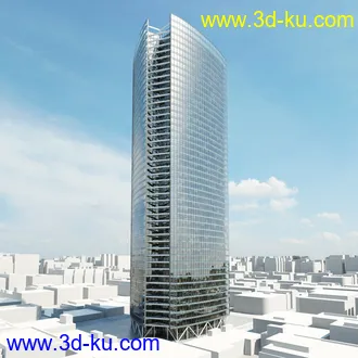 现代楼房,大厦建筑,摩天大楼,CBD,商务大厦,商务中心等模型合集的图片