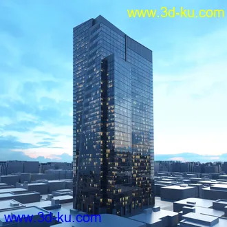 现代楼房,大厦建筑,摩天大楼,CBD,商务大厦,商务中心等模型合集的图片32