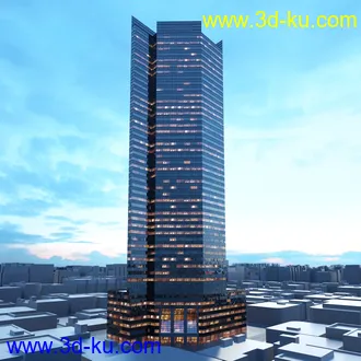 现代楼房,大厦建筑,摩天大楼,CBD,商务大厦,商务中心等模型合集的图片38