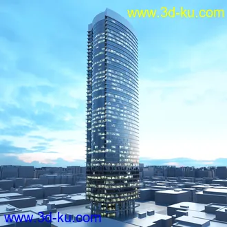 现代楼房,大厦建筑,摩天大楼,CBD,商务大厦,商务中心等模型合集的图片45