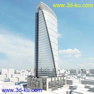 现代楼房,大厦建筑,摩天大楼,CBD,商务大厦,商务中心等模型合集的图片48