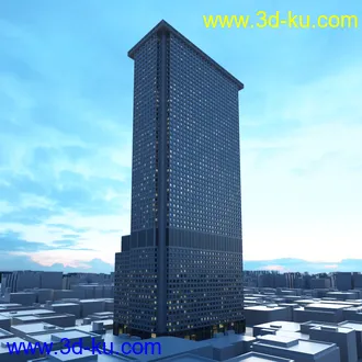 现代楼房,大厦建筑,摩天大楼,CBD,商务大厦,商务中心等模型合集的图片52