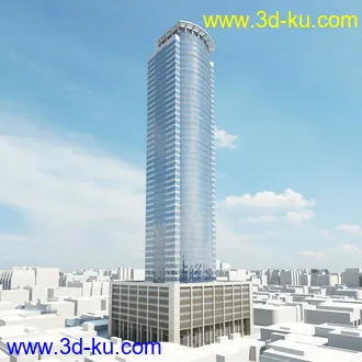 现代楼房,大厦建筑,摩天大楼,CBD,商务大厦,商务中心等模型合集的图片55