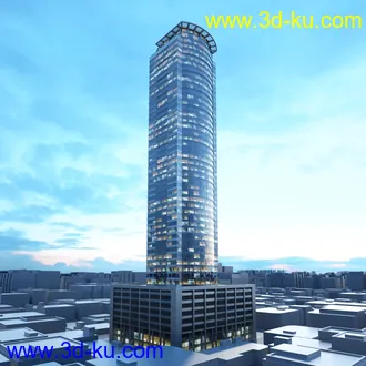 现代楼房,大厦建筑,摩天大楼,CBD,商务大厦,商务中心等模型合集的图片56