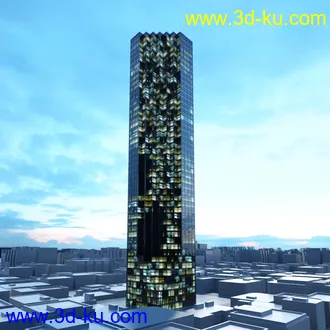 现代楼房,大厦建筑,摩天大楼,CBD,商务大厦,商务中心等模型合集的图片58