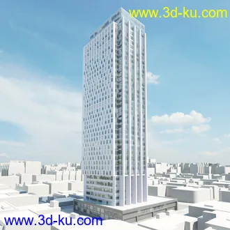 现代楼房,大厦建筑,摩天大楼,CBD,商务大厦,商务中心等模型合集的图片61