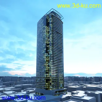 现代楼房,大厦建筑,摩天大楼,CBD,商务大厦,商务中心等模型合集的图片63