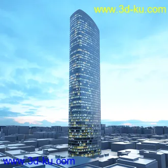 现代楼房,大厦建筑,摩天大楼,CBD,商务大厦,商务中心等模型合集的图片67