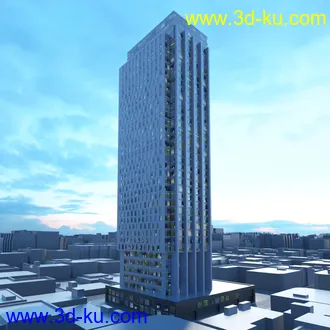 现代楼房,大厦建筑,摩天大楼,CBD,商务大厦,商务中心等模型合集的图片72