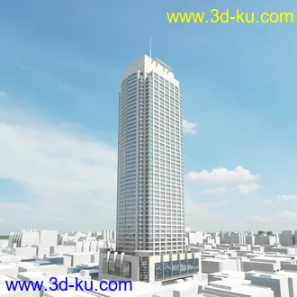 现代楼房,大厦建筑,摩天大楼,CBD,商务大厦,商务中心等模型合集的图片