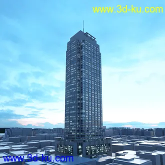 现代楼房,大厦建筑,摩天大楼,CBD,商务大厦,商务中心等模型合集的图片82