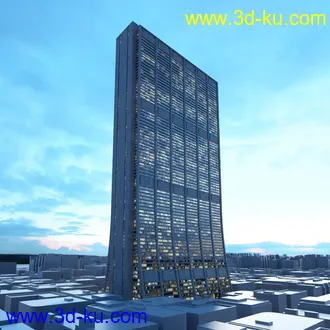 现代楼房,大厦建筑,摩天大楼,CBD,商务大厦,商务中心等模型合集的图片85