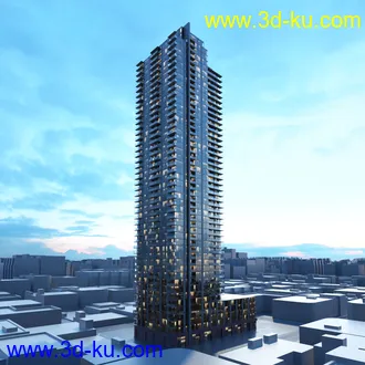 现代楼房,大厦建筑,摩天大楼,CBD,商务大厦,商务中心等模型合集的图片94