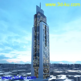 现代楼房,大厦建筑,摩天大楼,CBD,商务大厦,商务中心等模型合集的图片98