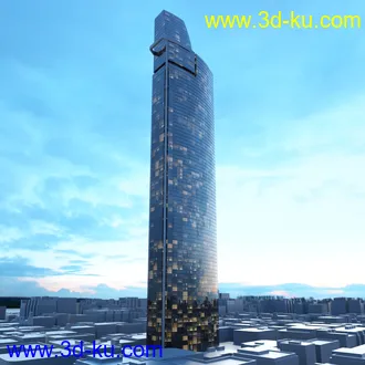 现代楼房,大厦建筑,摩天大楼,CBD,商务大厦,商务中心等模型合集的图片100