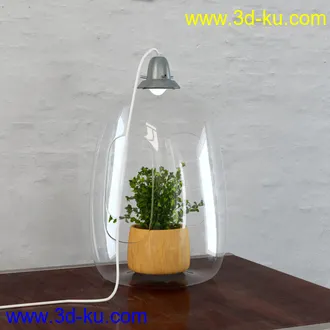 灯模型,台灯,吊灯,油灯,电灯等模型36个的图片