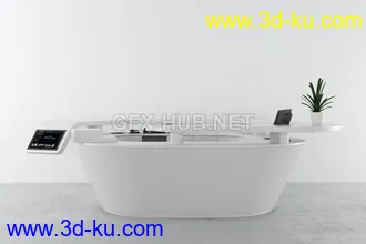 接待处,前台,公司前台模型合集的图片