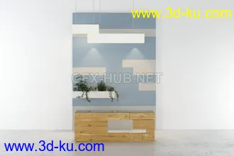 接待处,前台,公司前台模型合集的图片