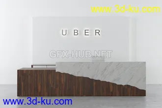 接待处,前台,公司前台模型合集的图片