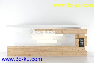 接待处,前台,公司前台模型合集的图片