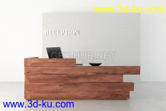 接待处,前台,公司前台模型合集的图片47