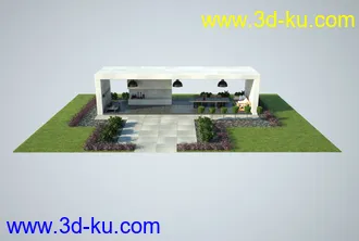 园林场景,园林建筑,园林设计等模型50个的图片2