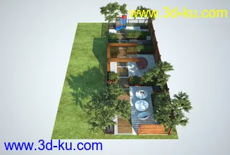 园林场景,园林建筑,园林设计等模型50个的图片4