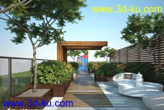 园林场景,园林建筑,园林设计等模型50个的图片5