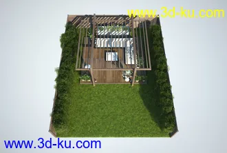 园林场景,园林建筑,园林设计等模型50个的图片8