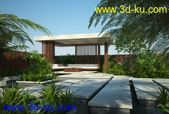 园林场景,园林建筑,园林设计等模型50个的图片11