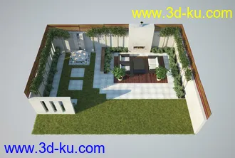 园林场景,园林建筑,园林设计等模型50个的图片16