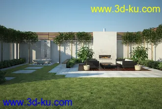 园林场景,园林建筑,园林设计等模型50个的图片17