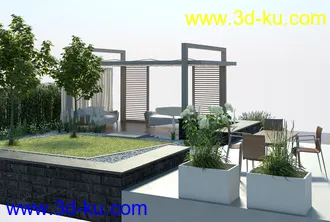 园林场景,园林建筑,园林设计等模型50个的图片22