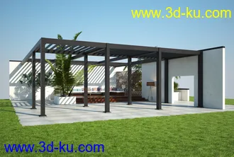 园林场景,园林建筑,园林设计等模型50个的图片27