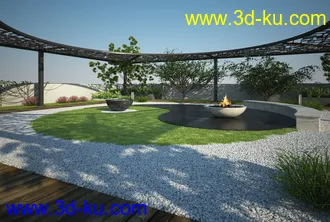 园林场景,园林建筑,园林设计等模型50个的图片29