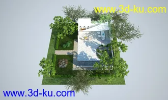 园林场景,园林建筑,园林设计等模型50个的图片