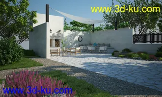 园林场景,园林建筑,园林设计等模型50个的图片