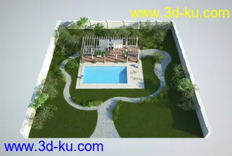 园林场景,园林建筑,园林设计等模型50个的图片