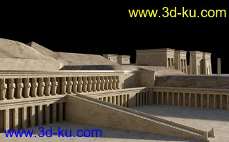 金字塔模型,埃及建筑模型,法老陵墓,人面狮身模型的图片