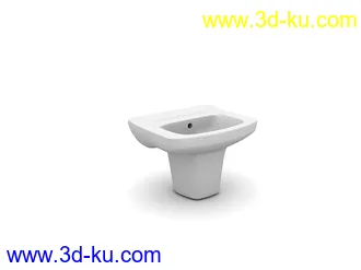 卫生间洗脸盆模型,洗手盆模型合集共26个的图片