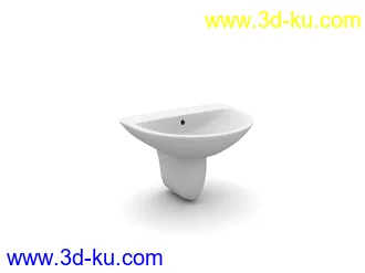 卫生间洗脸盆模型,洗手盆模型合集共26个的图片
