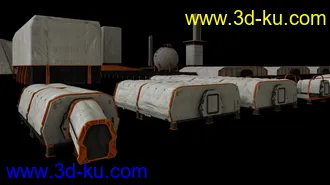 太空营地模型,太空殖民地,宇宙基地,星球基地模型的图片